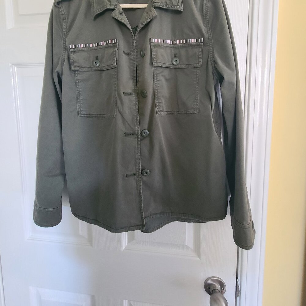 GAP army green military jacket